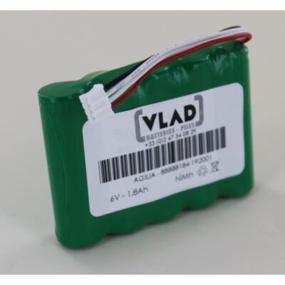 Batterie 6V 1,8Ah pour pousse seringue Injectomat Agilia (Z178130)