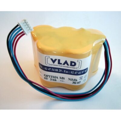 Batterie 6V 3Ah pour pompe à perfusion Optima MS (120238)
